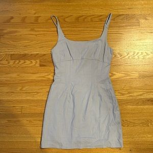Baby Blue Strapy Dress